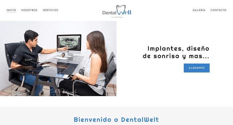 Sitio Web - Dental Welt - imSoft